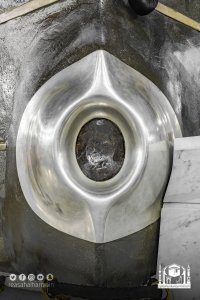 Saudi Arabia release pictures of Black Stone in Mecca