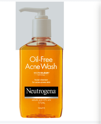 neutrogena face wash