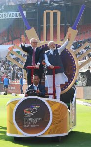 Cricket diplomacy: India and Australia